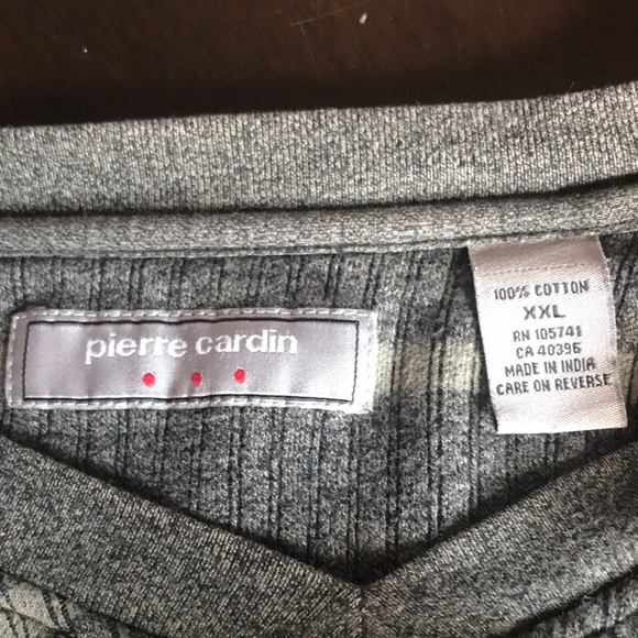 Nice striped V-neck Pullover by Pierre Cardin. SZ XXL (Sku 34) - Picture 5 of 6